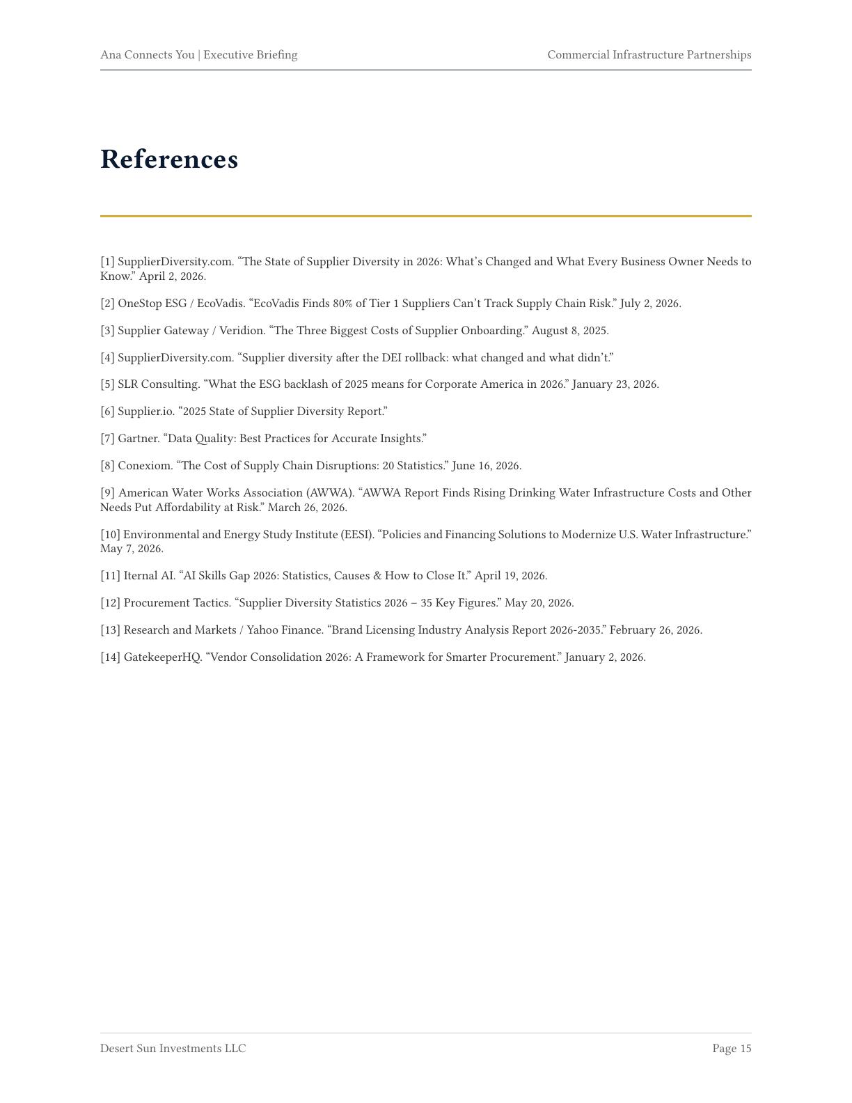 Executive Briefing page 16 of 16
